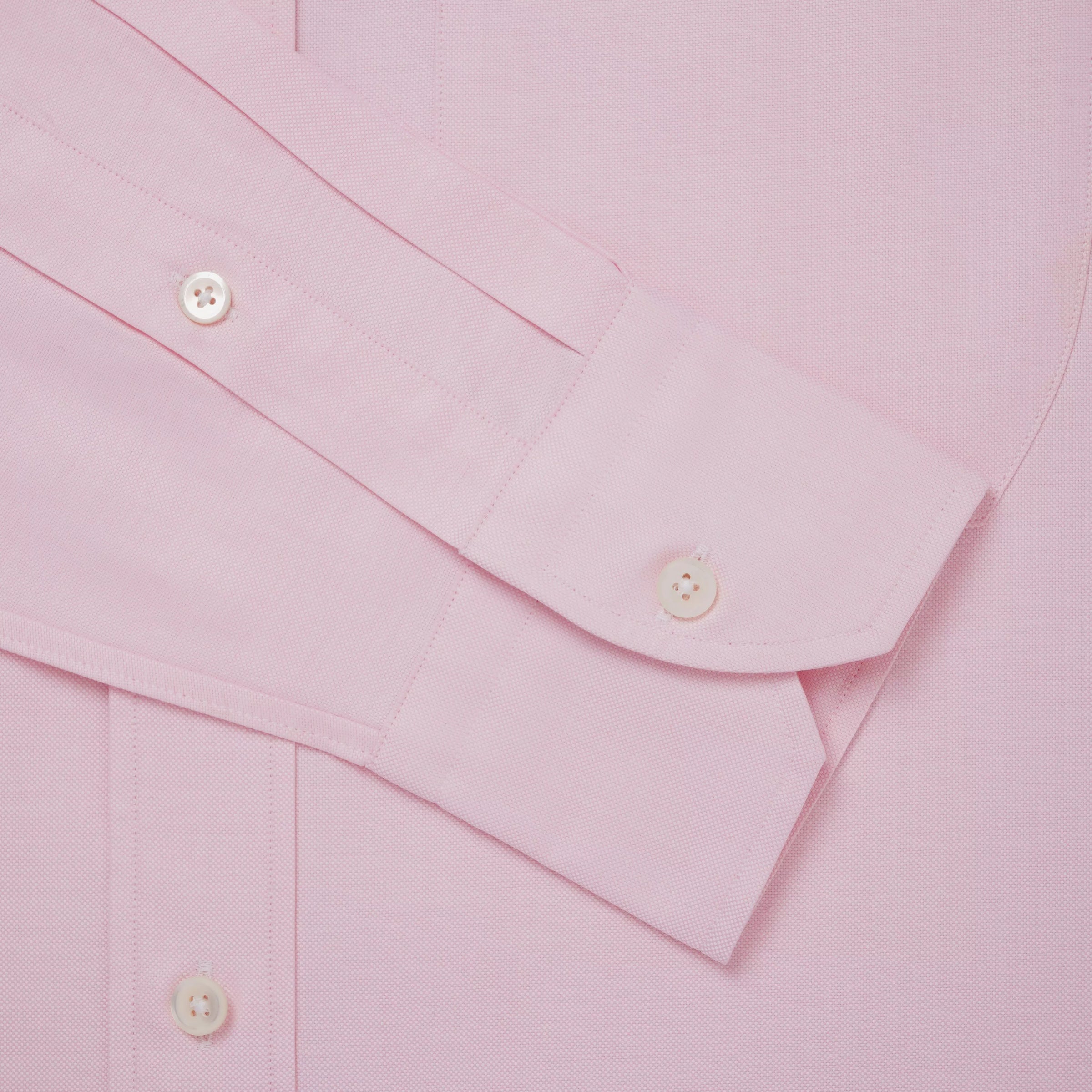 Pale Pink Classic Fit Smart Casual Button Down Weekend Oxford Shirt