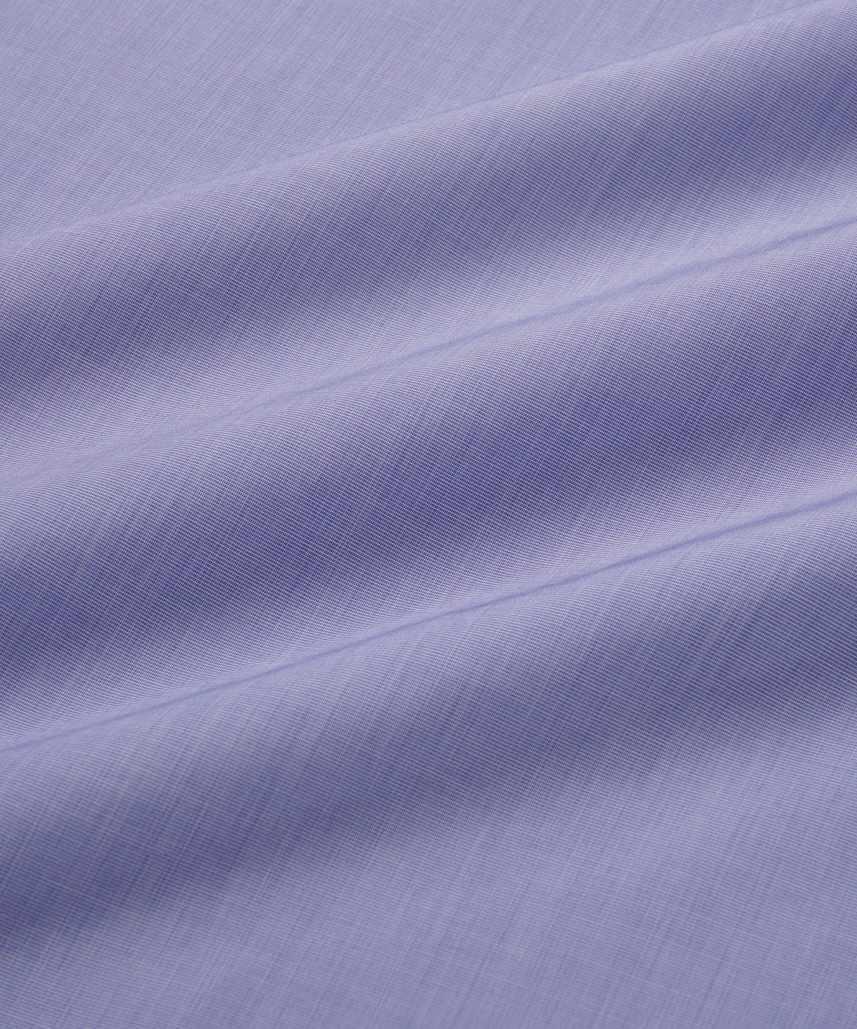 Blue Tailored Fit Double Cuff End on End Formal Shirt