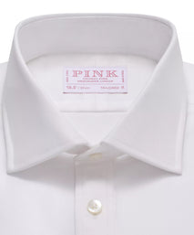 White Tailored Fit Royal Oxford Formal Shirt