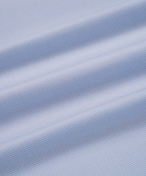 Blue & White Slim Fit Micro Puppytooth Formal Shirt