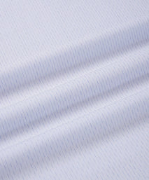 Pale & Blue Tailored Fit Dobby Broken Stripe Formal Shirt
