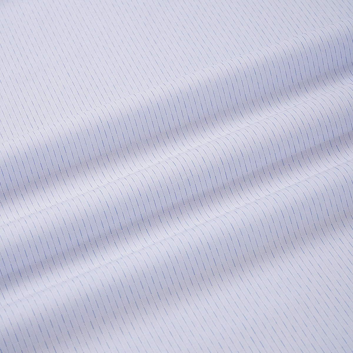 Pale & Blue Tailored Fit Dobby Broken Stripe Formal Shirt