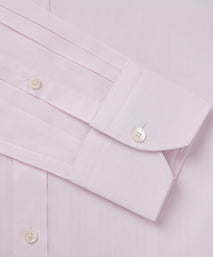 Pale Pink Slim Fit Fine Herringbone Formal Shirt