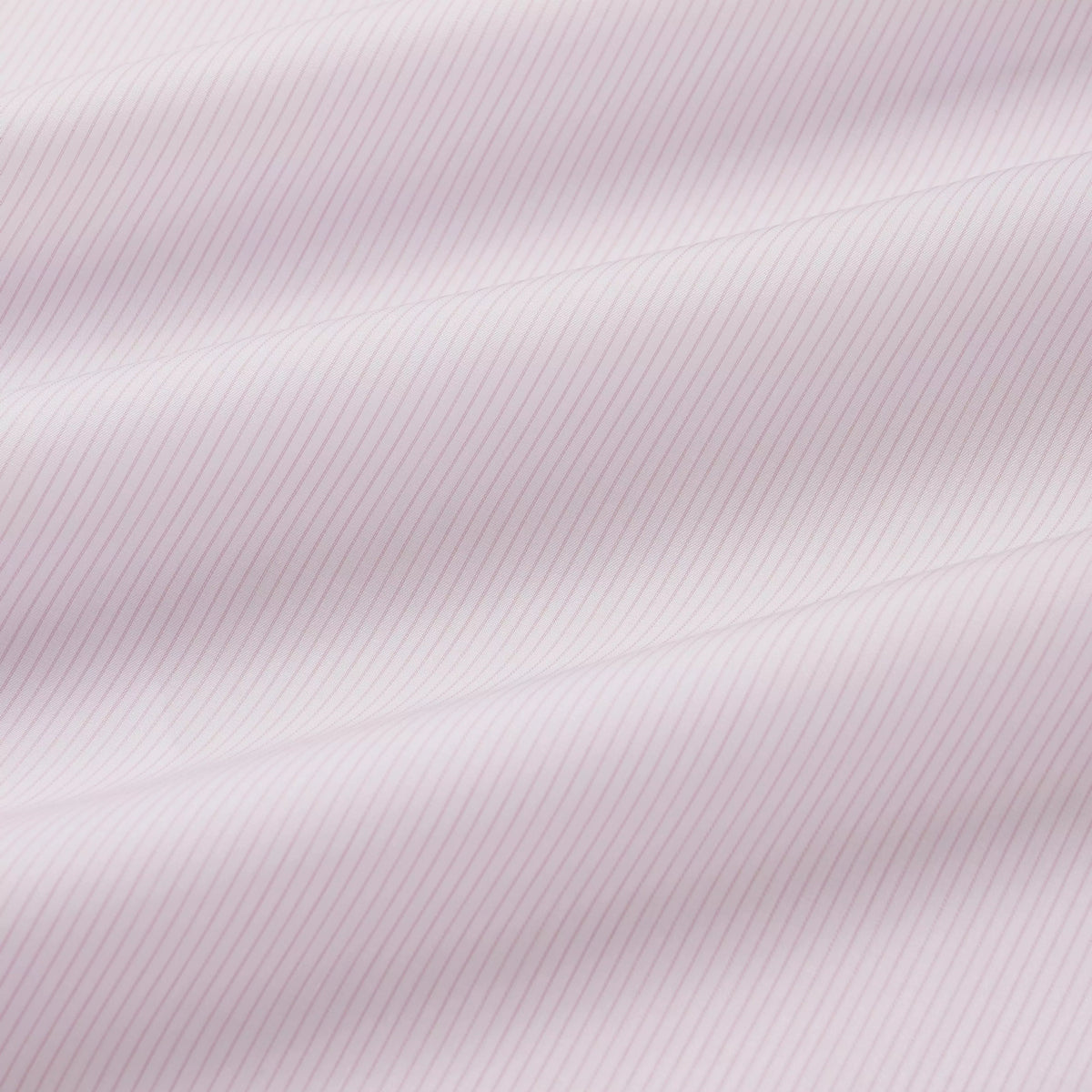 Pale Pink & White Tailored Fit Precise Hairline Stripe Formal Shirt